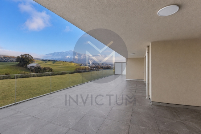 Aussergewöhnliche Attikawohnung 5' von Bulle entfernt – Terrasse 67 m² & Panoramablick -  Bild 12