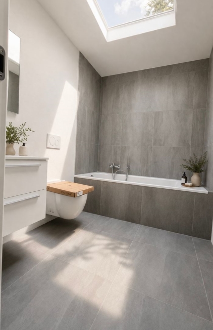 Elegante neue Villa mit Garten in einem Wohngebiet, umgeben von Grün -  Bild 7