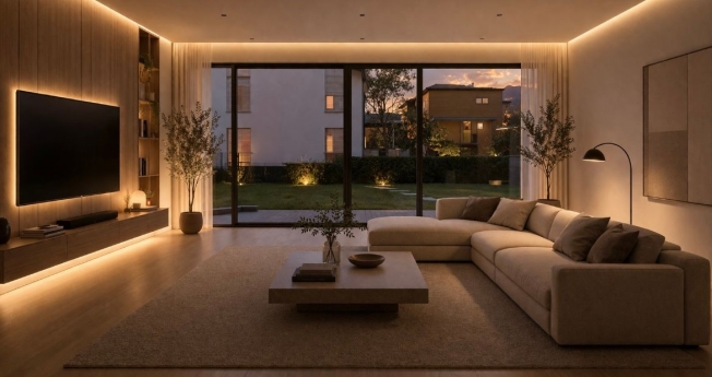Elegante neue Villa mit Garten in einem Wohngebiet, umgeben von Grün -  Bild 10