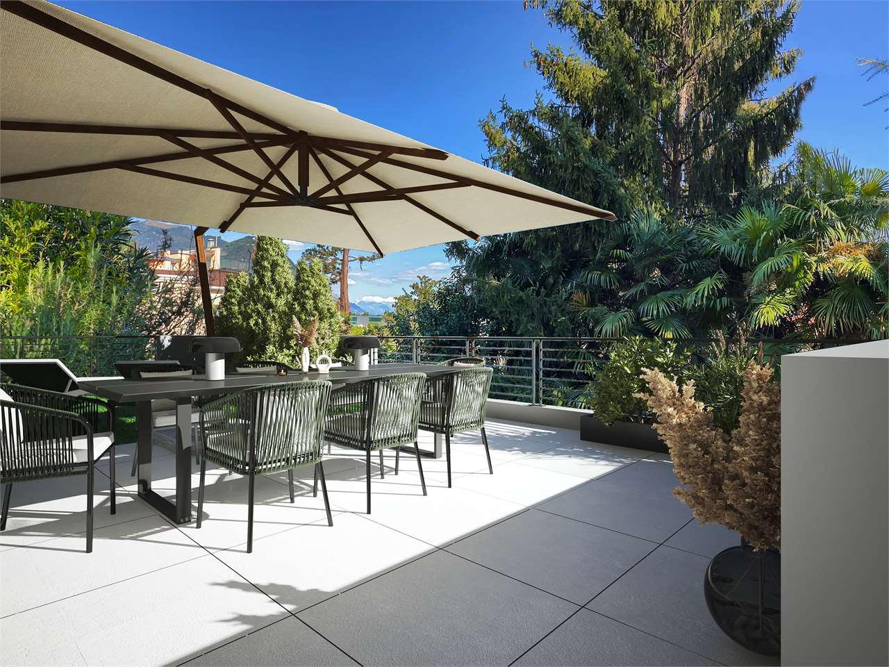 LUGANO | ULTIMA SELEZIONE | 5.5 LOCALI CON GIARDINO PRIVATO -  Bild 1