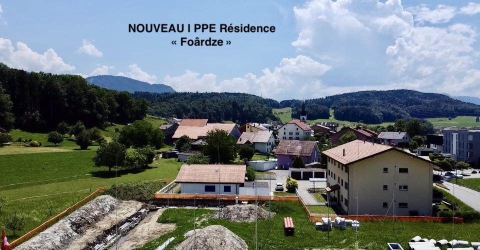 NOUVEAU MINERGIE-P l Lot 1 RDC - Résidence PPE "Fouârdze" à Remaufens - Appartement 4.5 pièces - image - 1