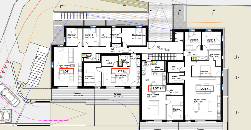 NOUVEAU MINERGIE-P l Lot 1 RDC - Résidence PPE "Fouârdze" à Remaufens - Appartement 4.5 pièces - image - 6