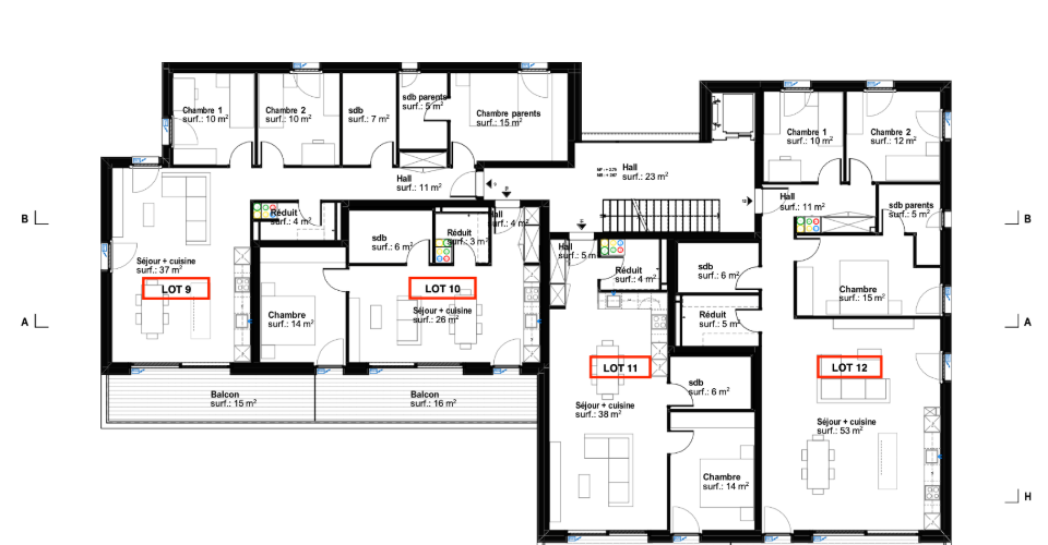 NOUVEAU MINERGIE-P l Lot 1 RDC - Résidence PPE "Fouârdze" à Remaufens - Appartement 4.5 pièces - image - 8