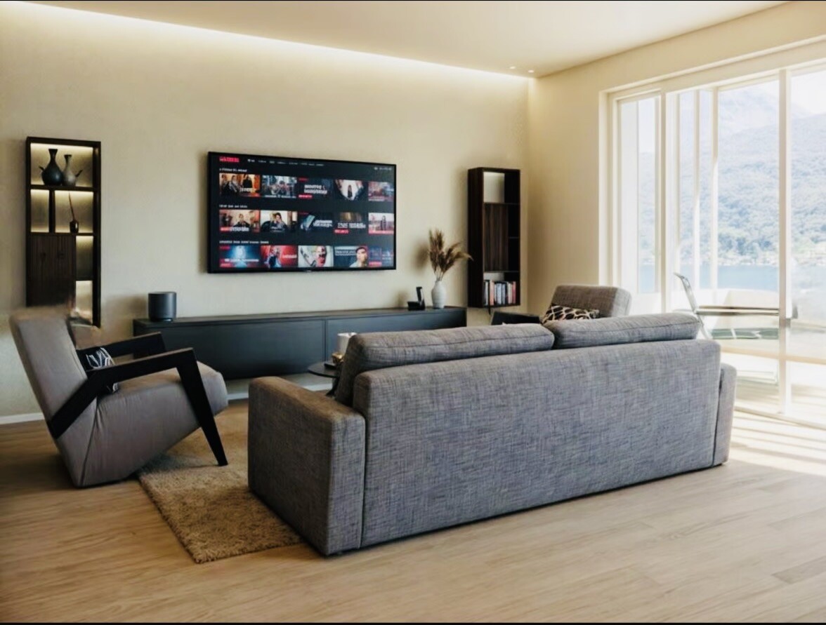NUOVI MODERNI 4.5 LOCALI CON GIARDINO E VISTA LAGO A MELIDE -  Bild 2