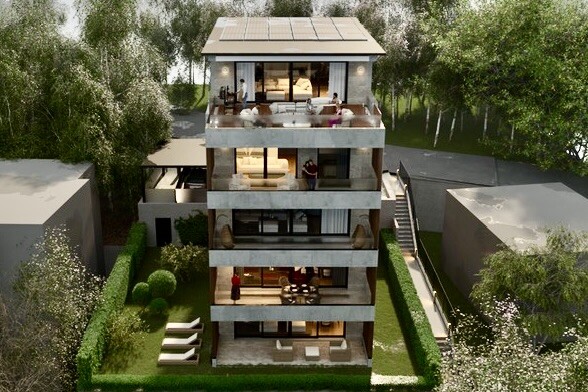 NUOVI MODERNI 4.5 LOCALI CON GIARDINO E VISTA LAGO A MELIDE -  Bild 6