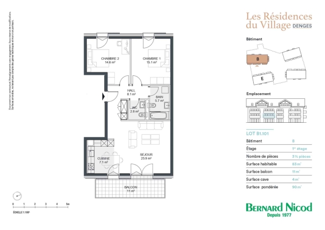 Neubau 3,5-Zimmer-Wohnung mit Balkon -  Bild 12