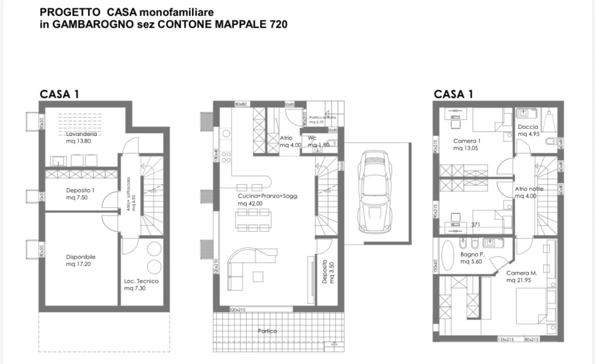 Moderna villetta da costruire a Contone -  Bild 3