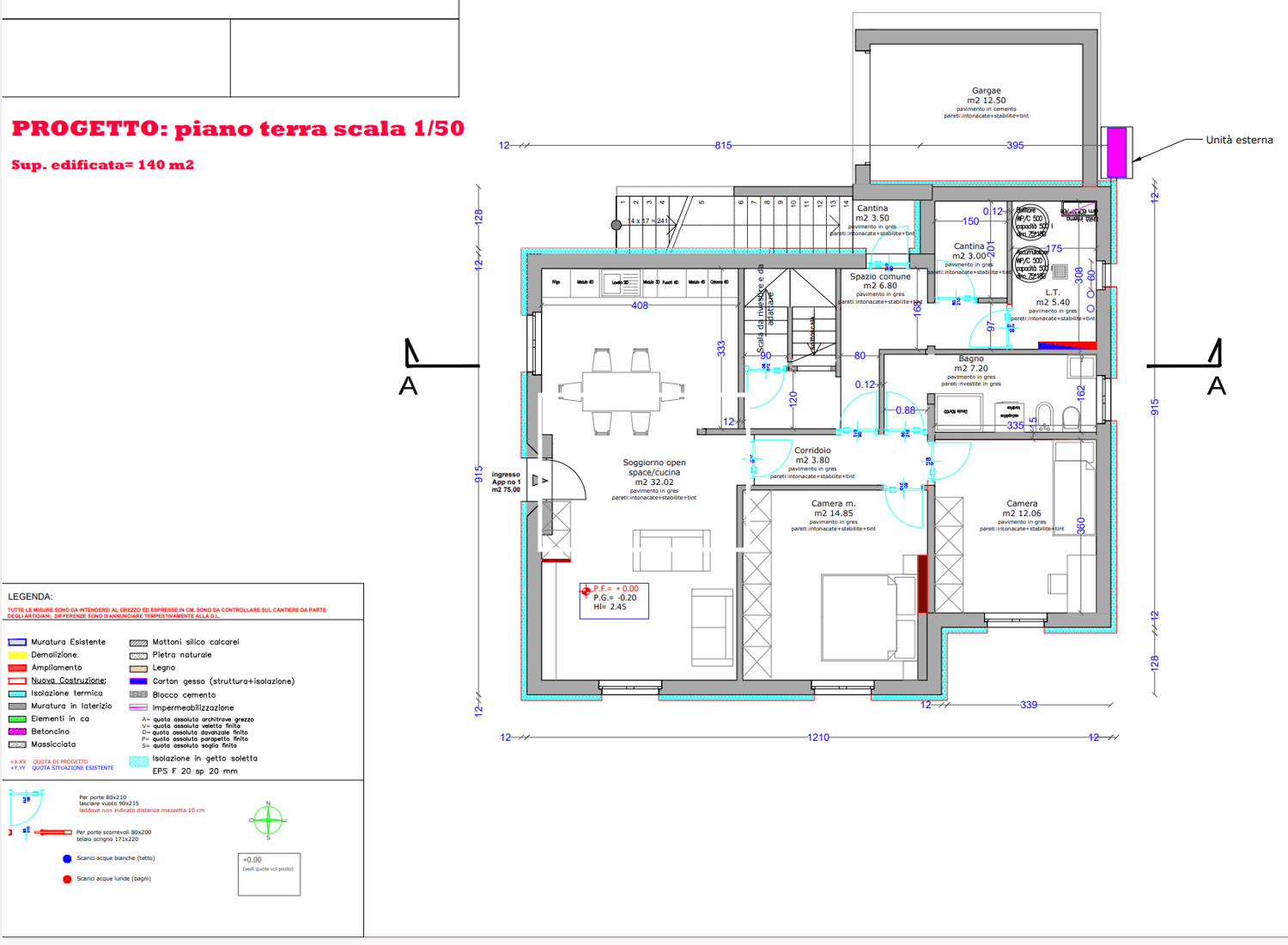 NUOVO APPARTAMENTO 3.5 LOCALI IN VILLA BIFAMILIARE A CRESCIANO – PIANO TERRA -  Bild 11