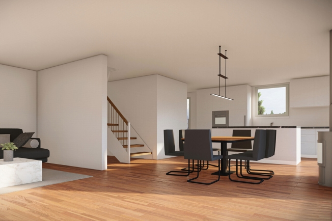 Neubau 5 bis 6 Zimmer Einfamilienhaus an aussichtsreicher Hanglage -  Bild 8