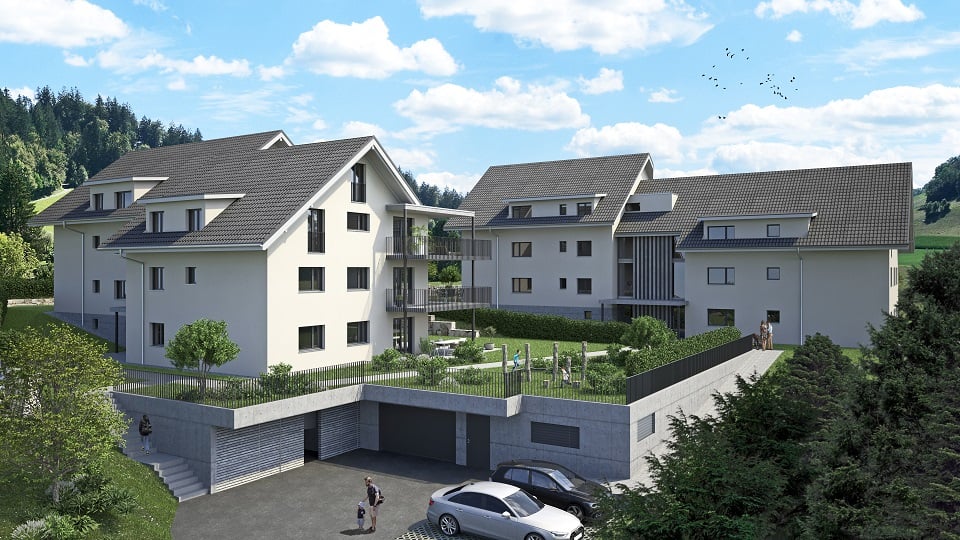 3.5-Zimmer-Dachwohnung mit Galerie und sonnigem Balkon im Rodacher -  Bild 5