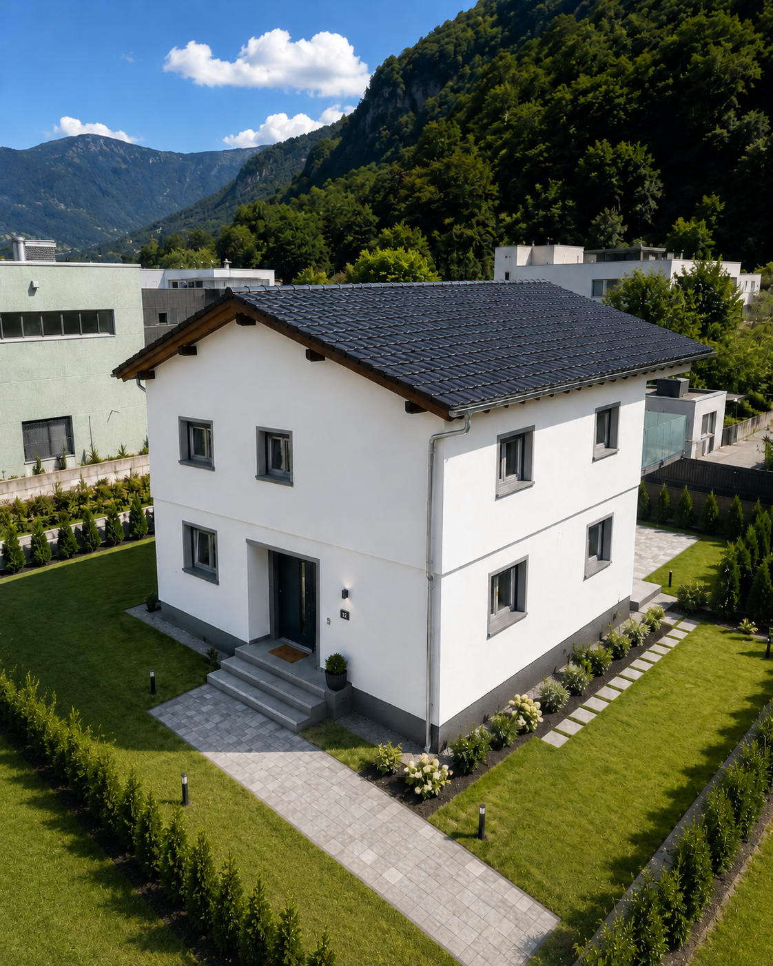 NUOVA EDIFICAZIONE A CRESCIANO – CASA BIFAMILIARE CON DUE APPARTAMENTI INDIPENDENTI -  Bild 8