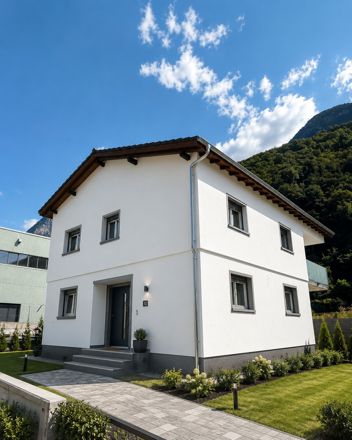 NUOVA EDIFICAZIONE A CRESCIANO – CASA BIFAMILIARE CON DUE APPARTAMENTI INDIPENDENTI -  Bild 9
