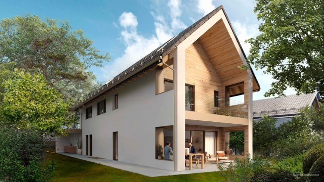 Außergewöhnliche Villa im Herzen der Natur in Chavannes-des-Bois -  Bild 2