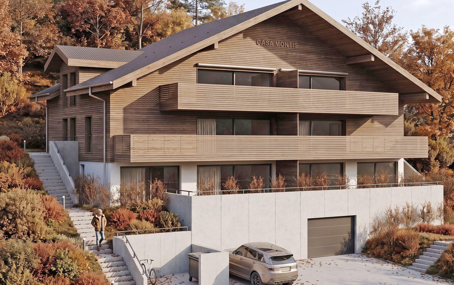 ImmoWyss -  Casa Montis - Neue 3,5-Zimmer Ferienwohnungen in Erlenbach -  Bild 1