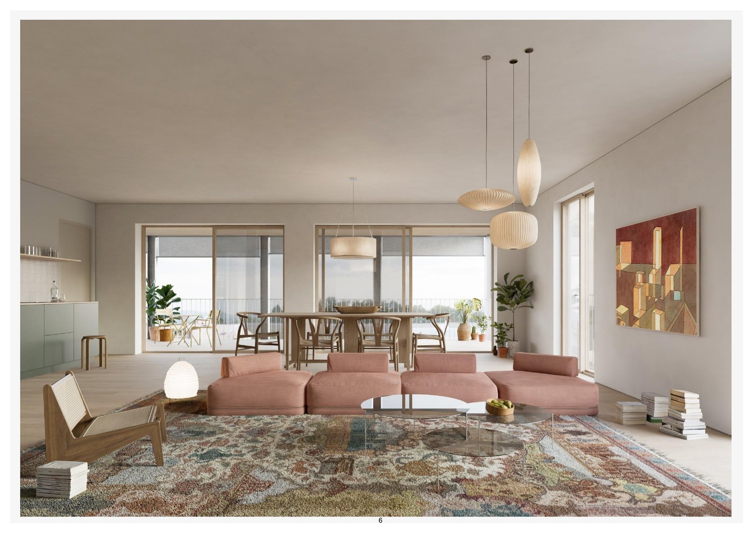 Residenz Selva - 4,5-Zimmer-Wohnung in Massagno mit Panoramablick -  Bild 6