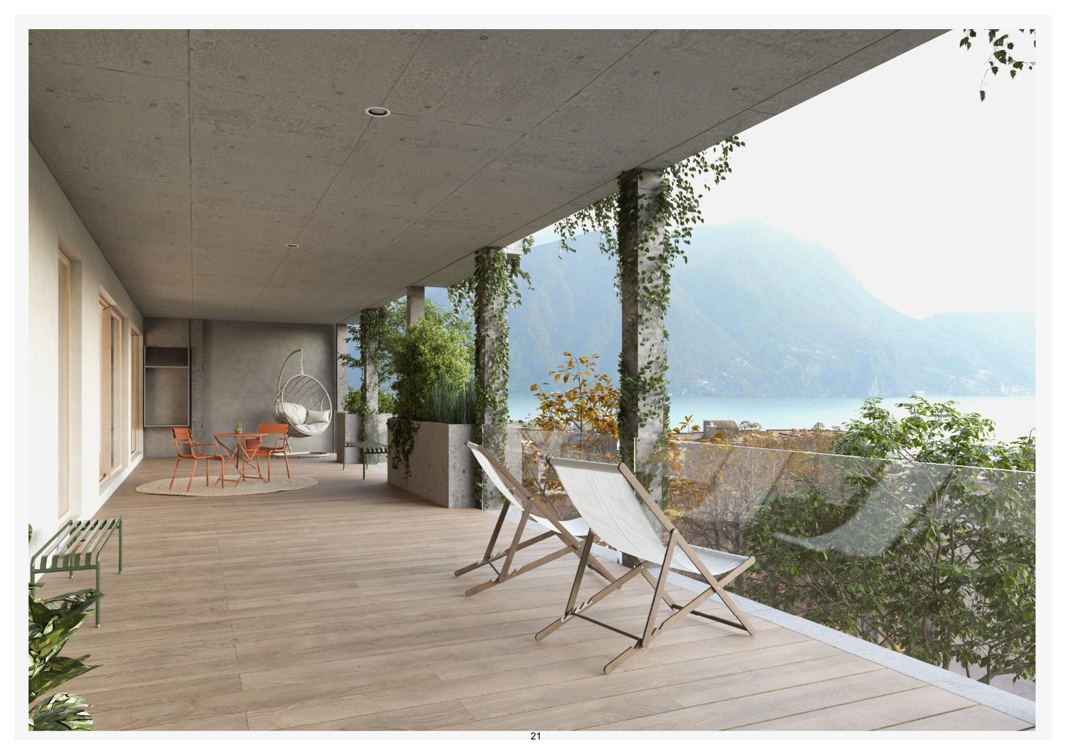 Residenz Selva - 4,5-Zimmer-Wohnung in Massagno mit Panoramablick -  Bild 7