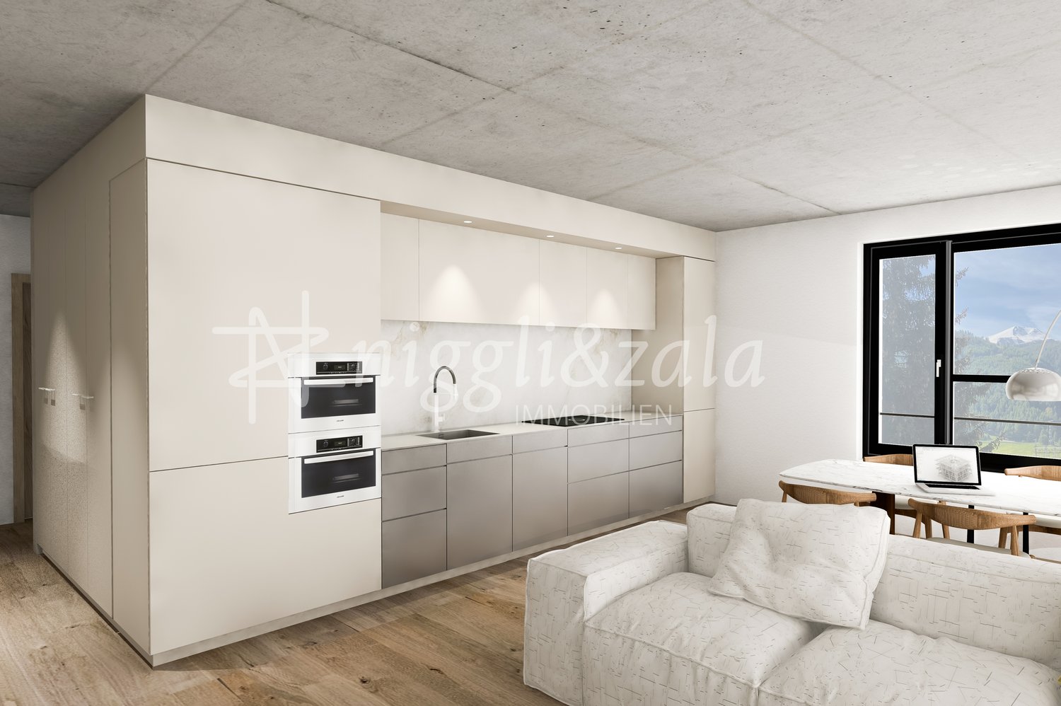 Letzte Wohnung - geschmackvolle 4.5-Zimmerwohnung mit Loggia für Ortsansässige -  Bild 2