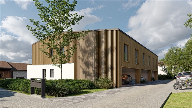 Südorientierte Villa mit Giebel «Le Clos du Vully -  Bild 2