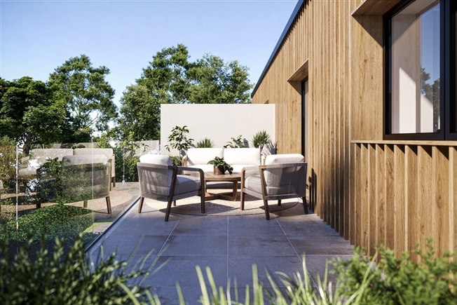 Südorientierte Villa mit Giebel «Le Clos du Vully -  Bild 8