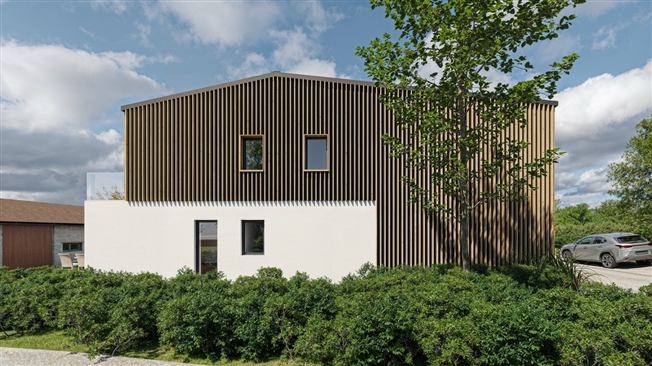 Südorientierte Villa mit Giebel «Le Clos du Vully -  Bild 13