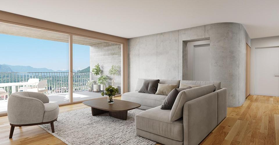 Moderno appartamento di 4,5 locali ad Agno - Appartement 4.5 pièces - image - 2