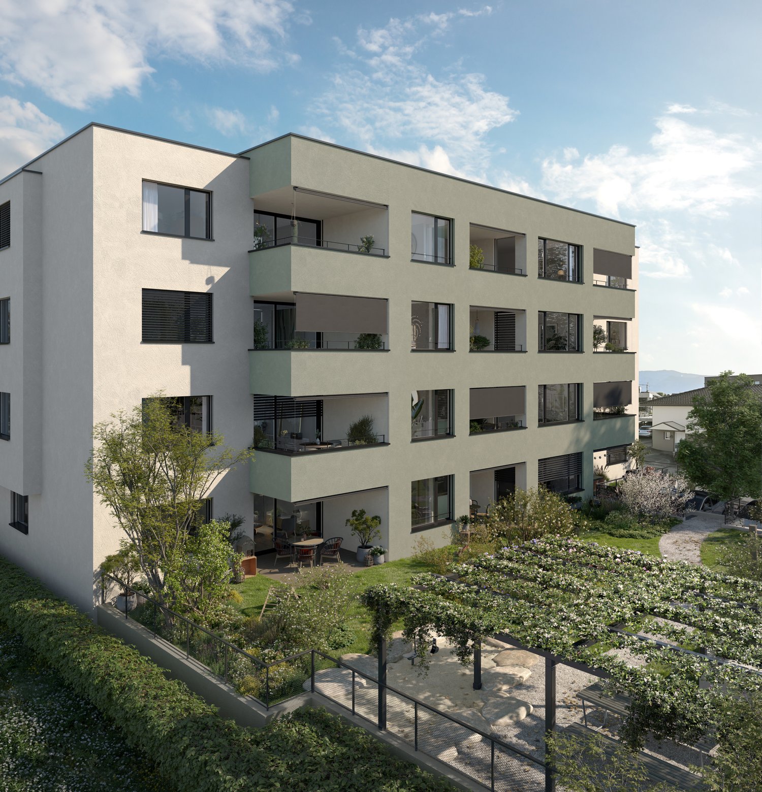 Dachterrasse, Balkon und 4.5 Zimmer mit Weitsicht -  Bild 5