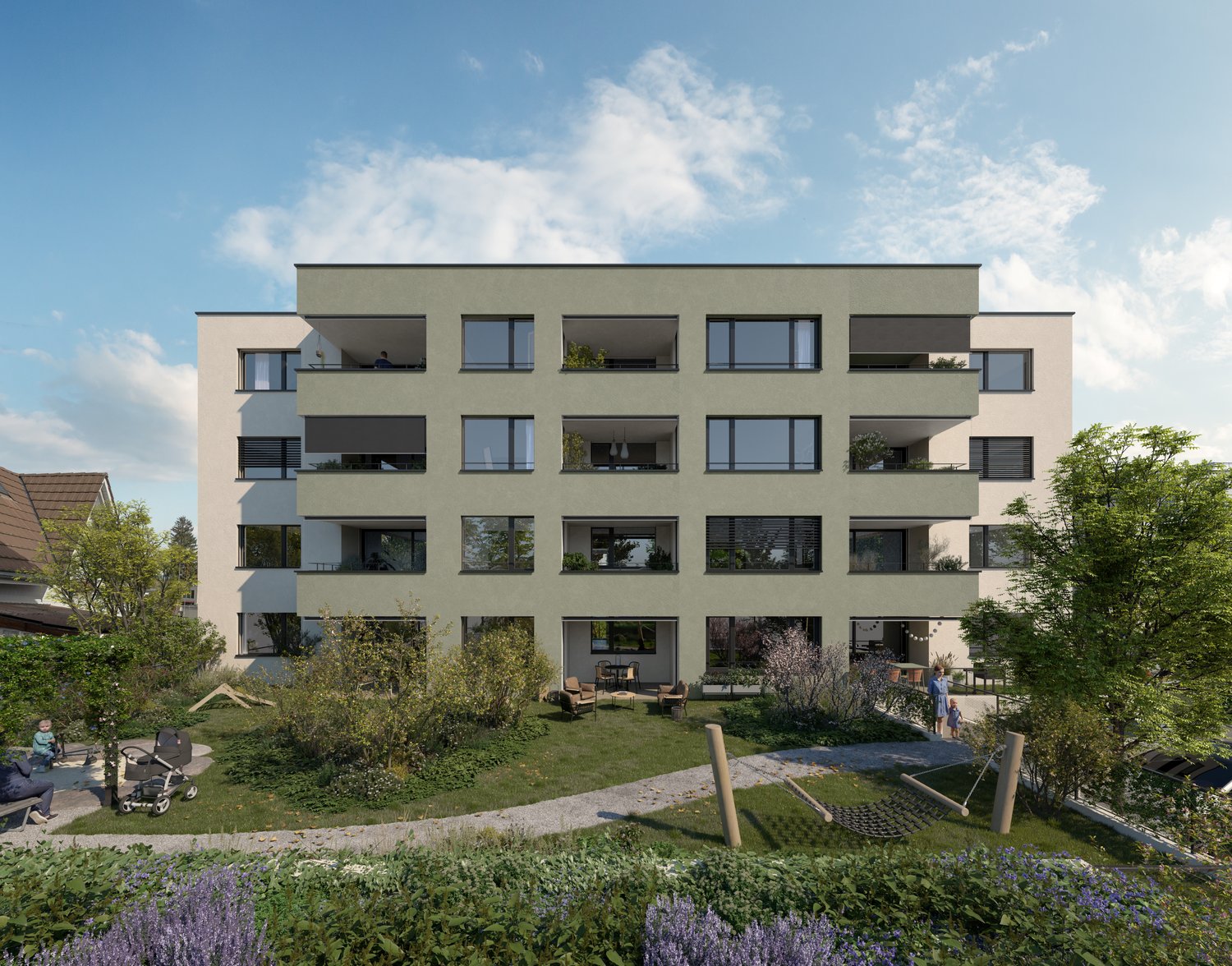 Dachterrasse, Balkon und 4.5 Zimmer mit Weitsicht -  Bild 6