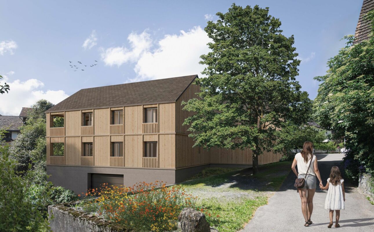 4 ½-Zi-Dach-Maisonettewohnung an idyllischer, ruhiger Wohnlage in Oberschan -  Bild 1