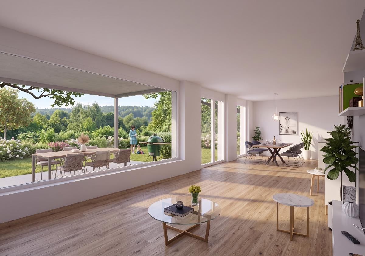 6.5-Zimmer-Neubau-Panoramavilla mit Attika in Wahlen b. Laufen -  Bild 2