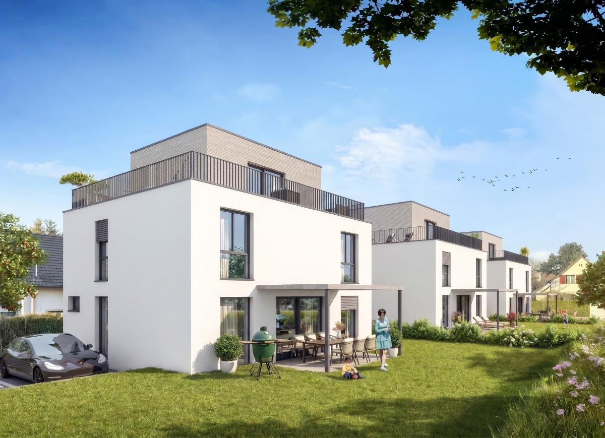 6.5-Zimmer-Neubau-Panoramavilla mit Attika in Wahlen b. Laufen -  Bild 5