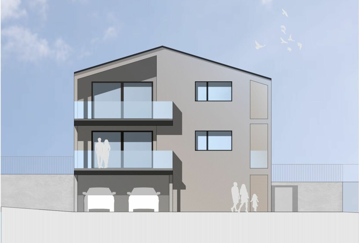 B - Les Coteaux de l'Arche - Attika 4,5 Zimmer in einem Gebäude mit 2 Wohnungen -  Bild 4