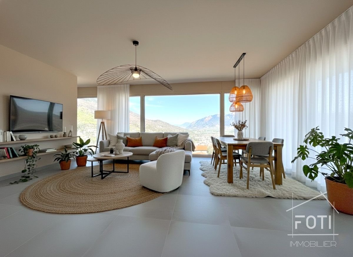 Villa individuelle NEUVE de 4,5 pièces avec belle vue sur la plaine. -  Bild 1