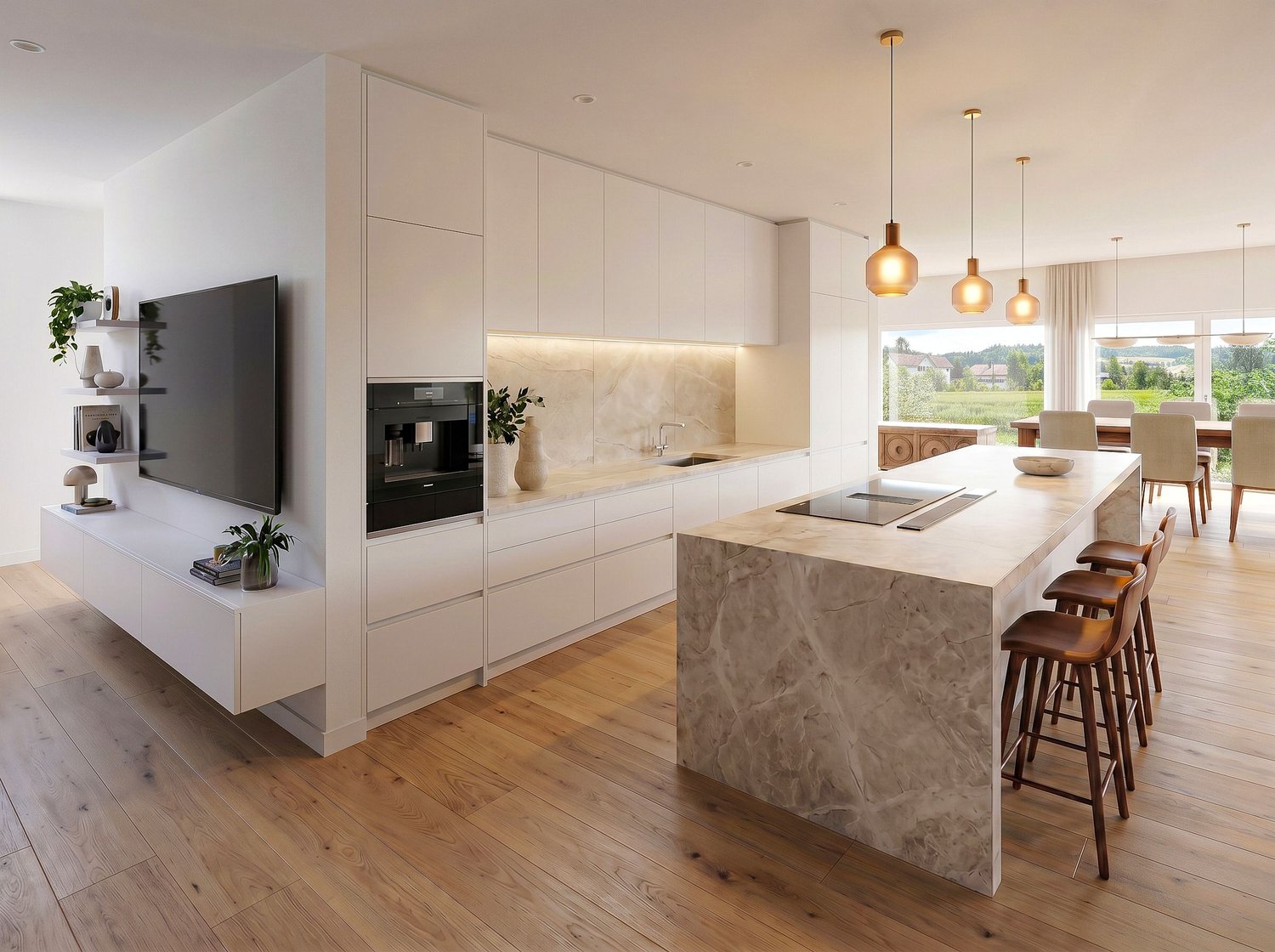Exklusives 6.5-Zimmer Neubau-Reiheneinfamilienhaus B.1 mit hochwertigem Ausbau - Oberkulm AG - Image 2