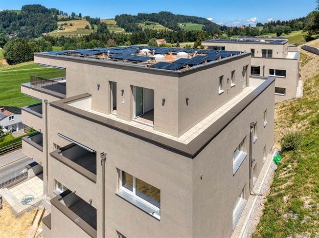 NEUBAU - Exklusive 4.5-Zimmer-Attikawohnung mit grosszügiger Terrasse und traumhafter Aussicht -  Bild 10