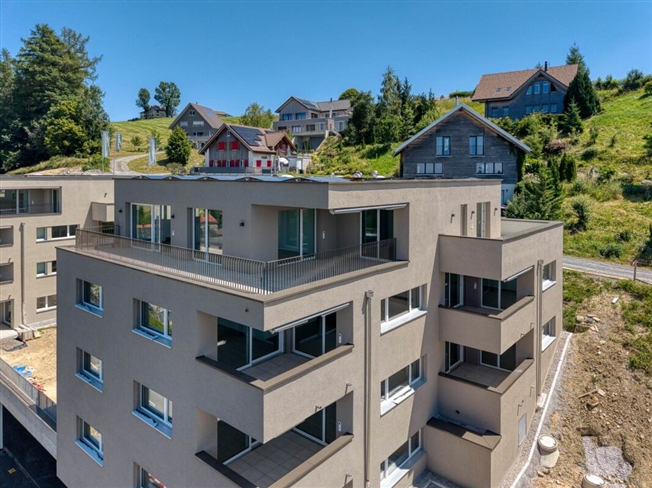 NEUBAU - Exklusive 4.5-Zimmer-Attikawohnung mit grosszügiger Terrasse und traumhafter Aussicht -  Bild 11