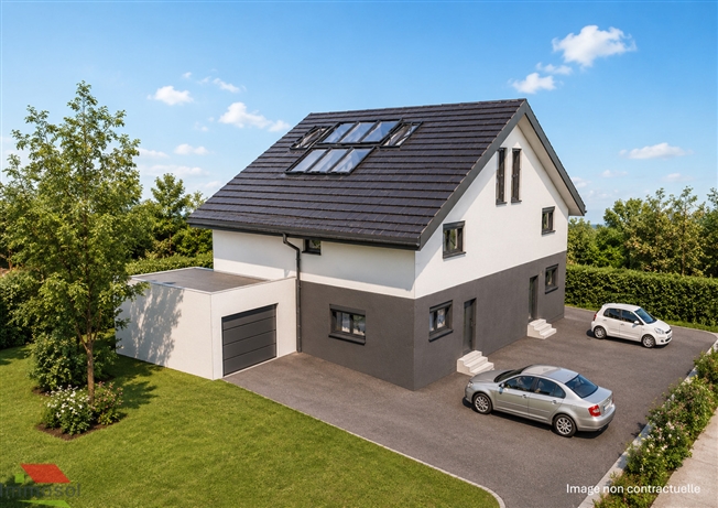 Doppelhaushälfte nach Plan - 5.5 Zimmer - Untergeschoss - Garten - Gar -  Bild 3