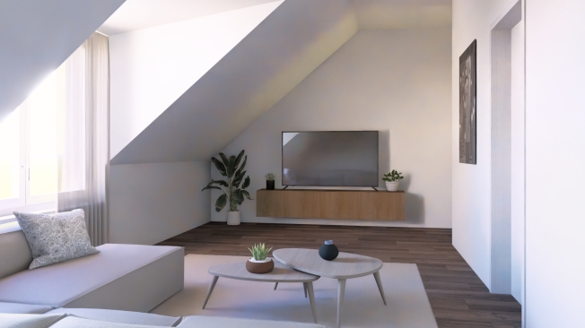 Exklusives 6.5-Zimmer Neubau-Reiheneinfamilienhaus B.1 mit hochwertigem Ausbau  Oberkulm AG -  Bild 6