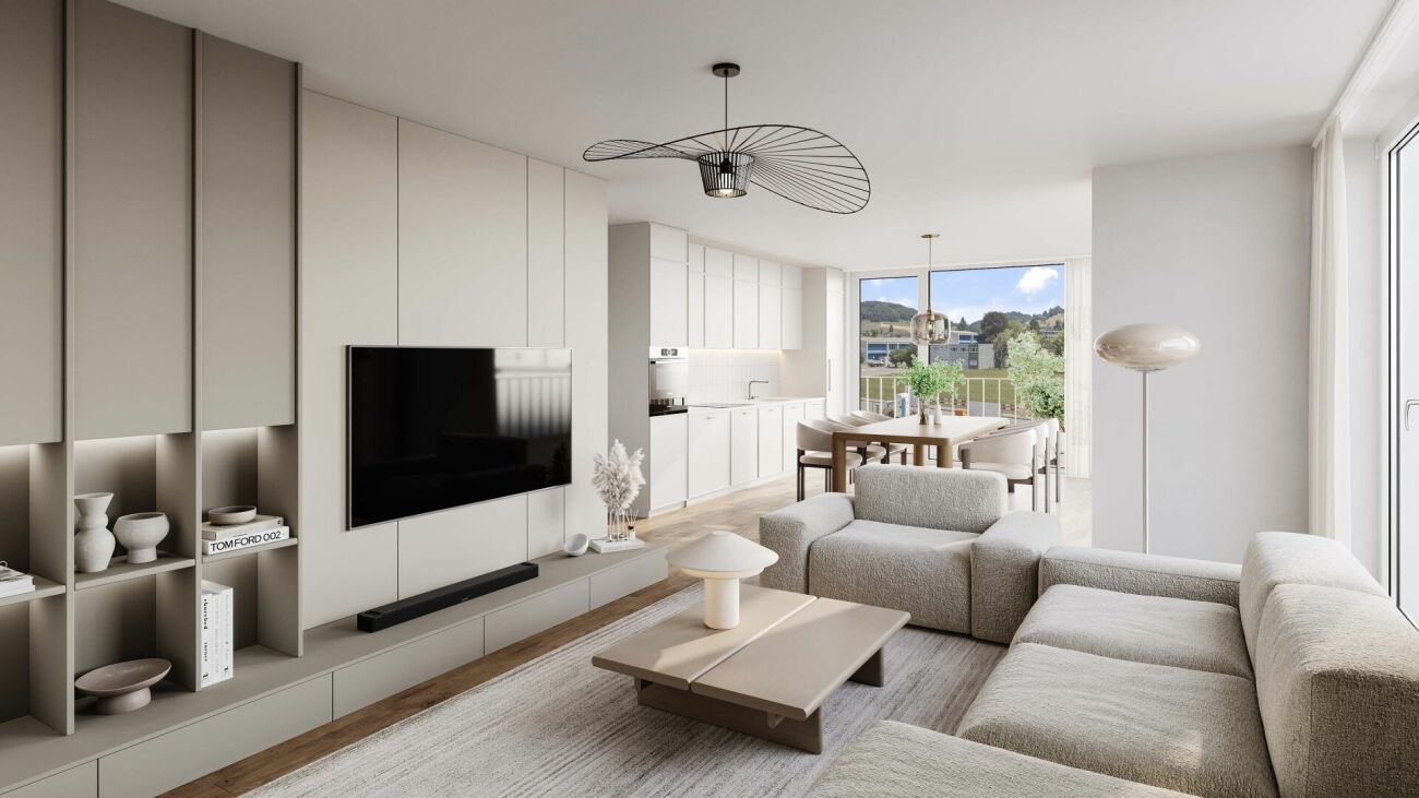 Modernes Wohnen mit viel Raum und sonnigem Balkon -  Bild 3