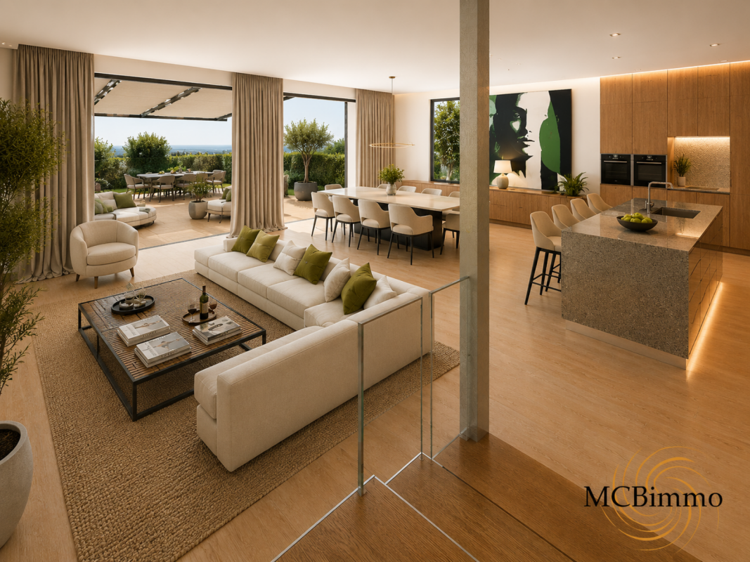 2227 Reihenhaus mit Panoramablick im Hameau des Sens -  Bild 10