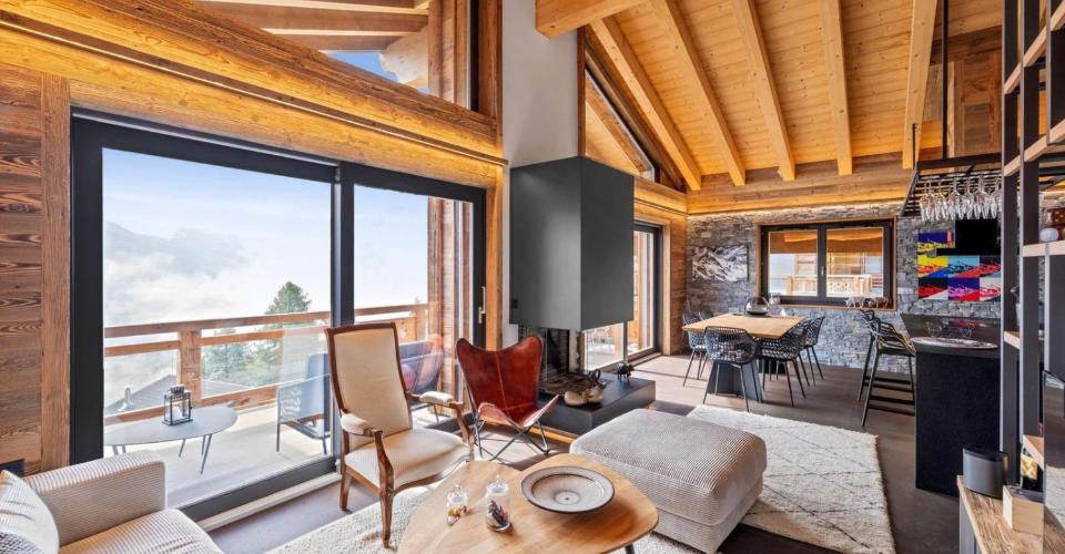 Attique - 4.5 pièces - Bien-être thermal et ski aux pieds des 4 Vallée - Appartement 4.5 pièces - image - 4