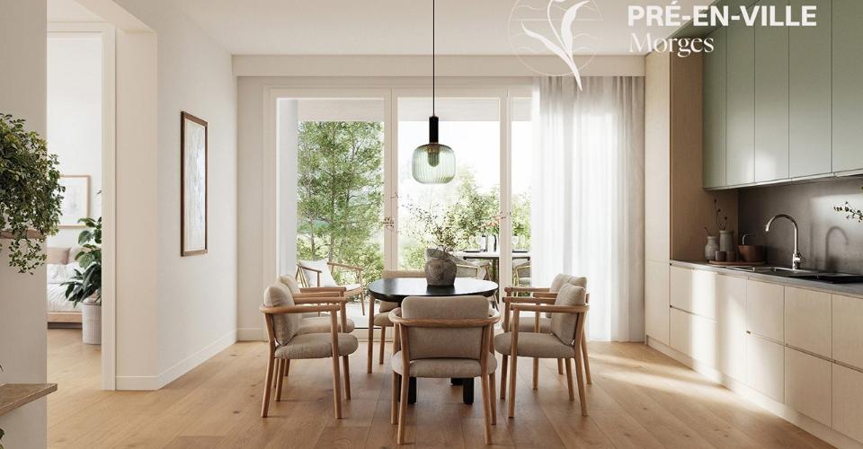 Pré-en-Ville - B201 - Duplex neuf de 5.5 pièces idéalement situé - Attique 5.5 pièces - image - 1