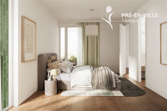 Pré-en-Ville - B201 – Neues Doppelhaus mit 5,5 Zimmern, ideal gelegen -  Bild 2