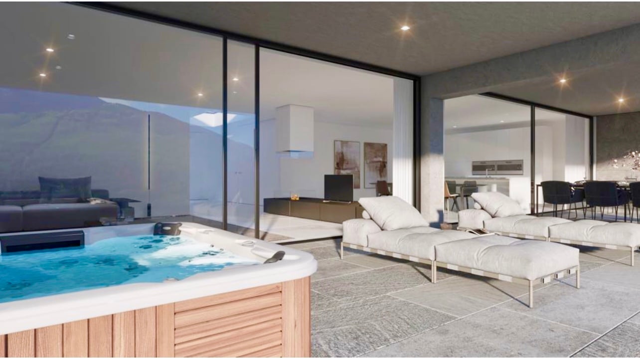 3736/12 -LUMINOSO ATTICO VISTA PANORAMICA - NUR ERSTWOHNSITZ SEESICHT -  Bild 5