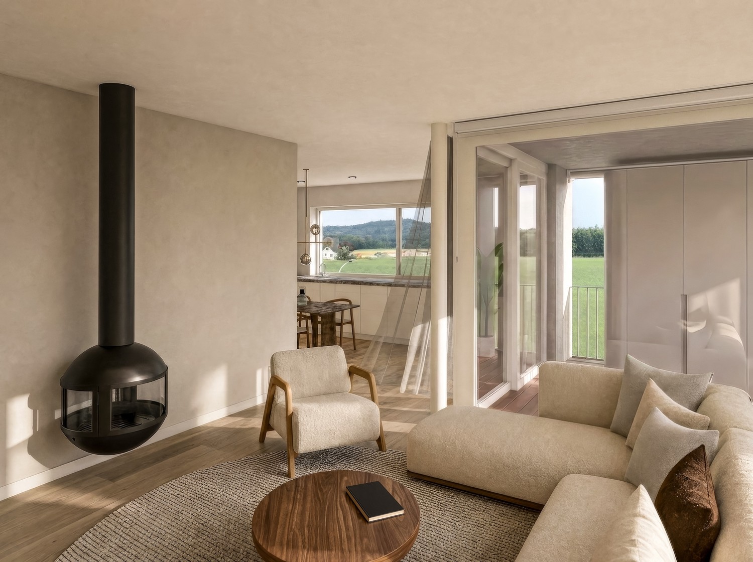 A1:Wohnen im Grünenbrach - Exklusive Neubauwohnung mit Weitblick! -  Bild 2