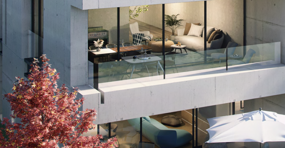 SPA di 100 m² con sauna e piscina interna, nuova costruzione 2026 e terrazza privata - Appartement 2.5 pièces - image - 2