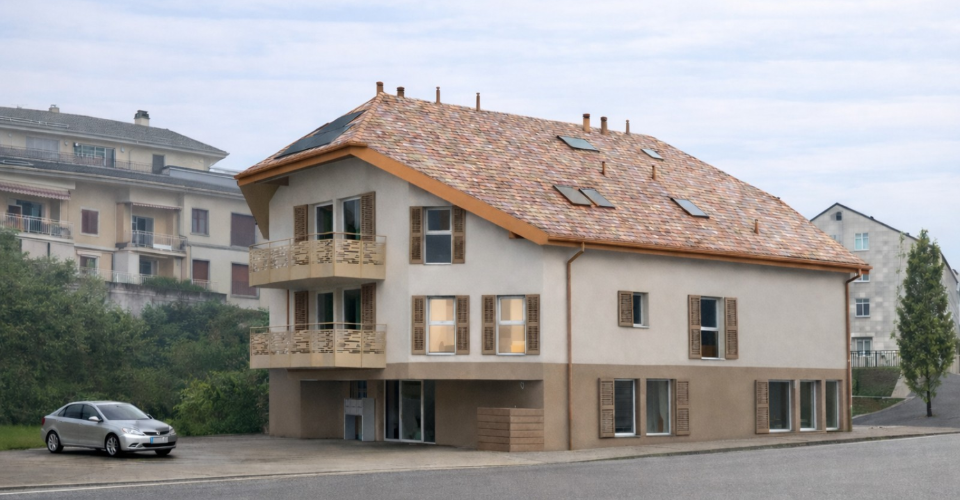 82 m² of comfort on the top floor with a 10.60 m² balcony - Appartement 3.5 pièces - image - 2