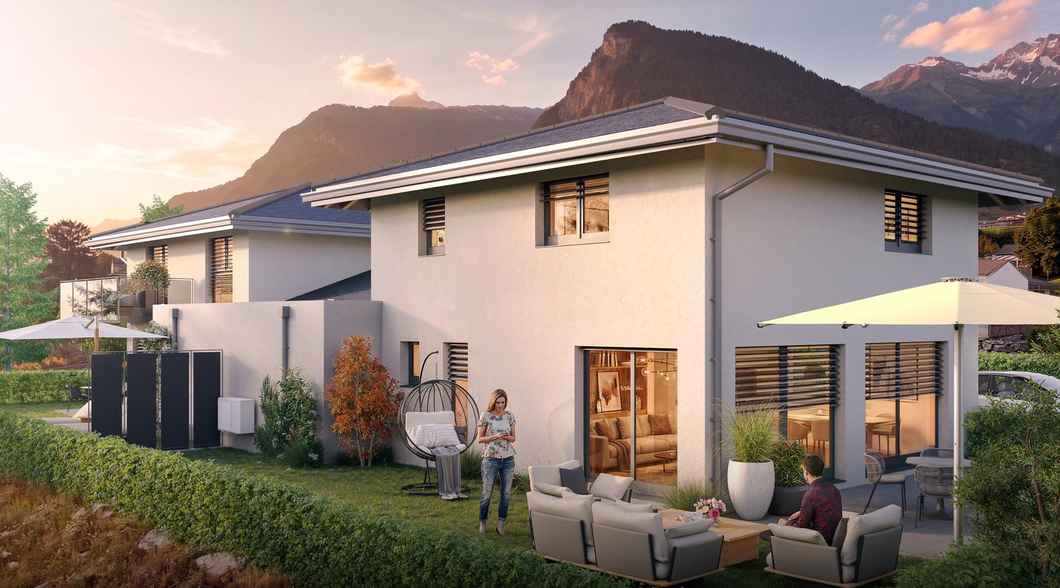 Travaux en cours – Villa 4.5 pièces en limite de zone à bâtir – Finitions au gré du preneur -  Bild 2
