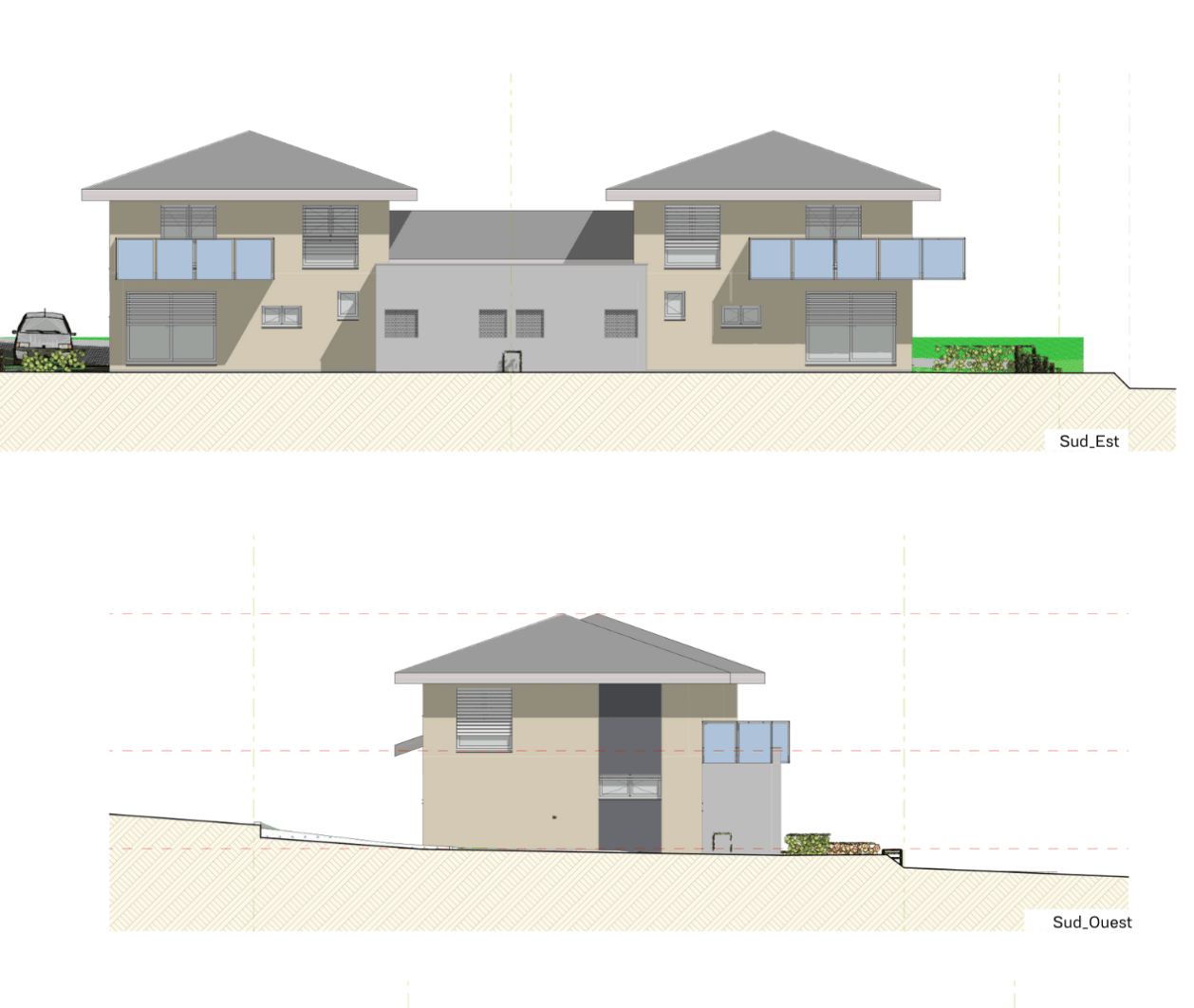 Travaux en cours – Villa 4.5 pièces en limite de zone à bâtir – Finitions au gré du preneur -  Bild 6