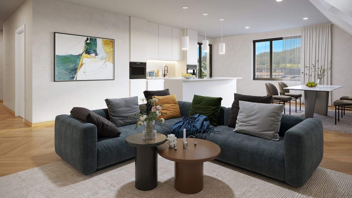 grosszügige & moderne  3½ Zimmer-Wohnung mit Loggia -  Bild 1