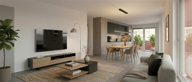 Darchboden 3.5 Zimmer in Villeret -  Bild 1